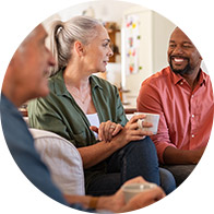 Image show people talking