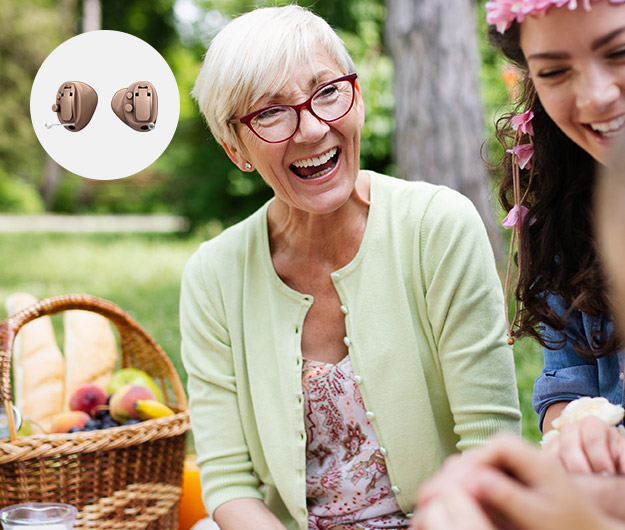 Image show CIC hearing aid