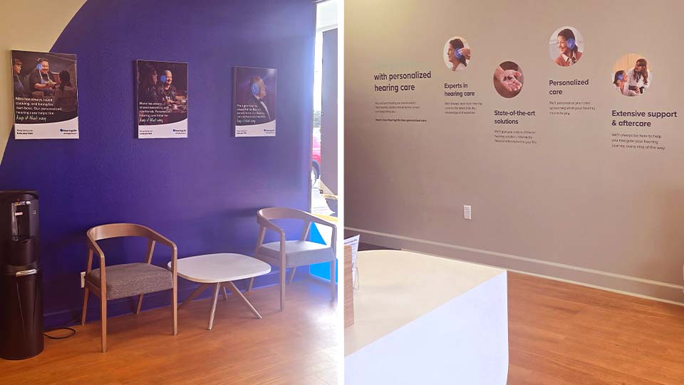 HearingLife - Clearwater, FL - reception and waiting area